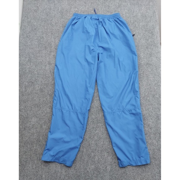 Vtg Adidas Track Suit Men Large Blue Windbreaker Pullover Jacket Pants Zip Ankle - Picture 3 of 16